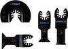 FRITZFURT 3501-2014 Multitool toebehorenset Bimetaal 4-delig 1 set(s)