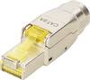 Digitus DN-93638 RJ45-inbouwmodule Module-steekprofiel CAT 6A 1 stuk(s)