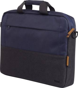 Trust 16" LAPTOP BAG - BLUE Laptoptas Geschikt voor max. (laptop): 39,6 cm (15,6")  Blauw