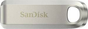 Conrad SanDisk Ultra Luxe USB-stick Retail 64 GB Zilver SDCZ75-064G-G46 USB-C 3.2 Gen 1 aanbieding