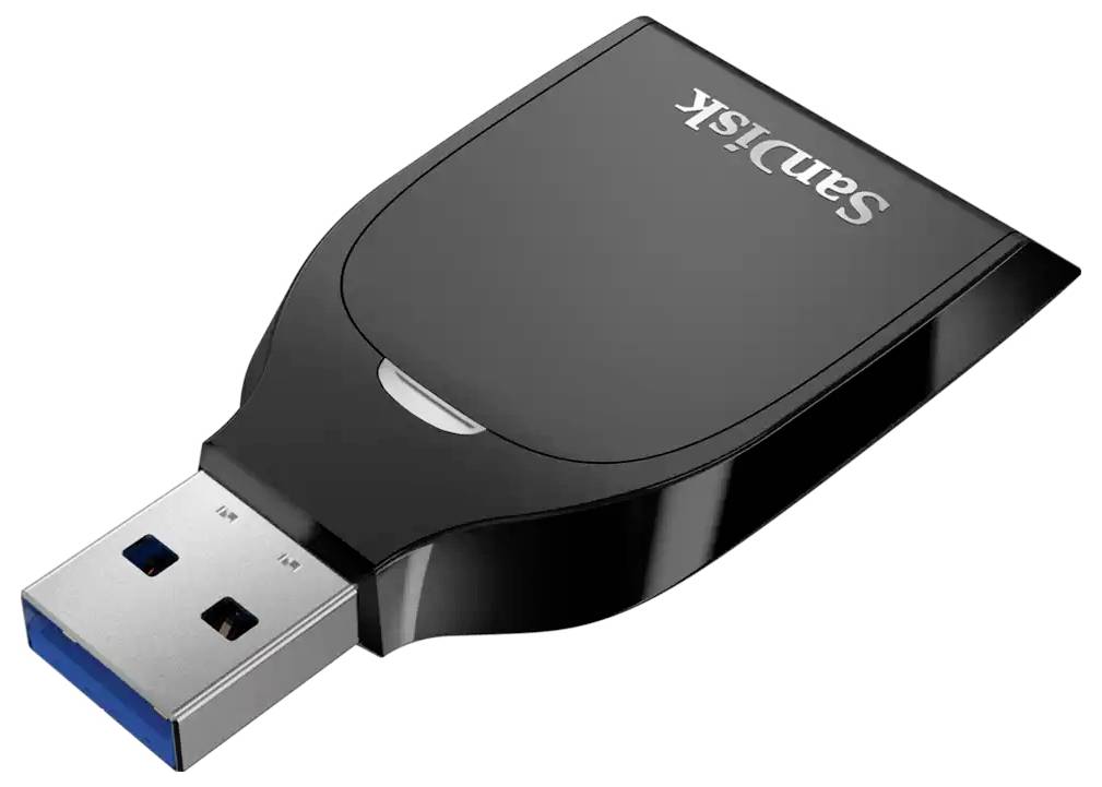 SanDisk QuickFlow™ SD UHS-I Externe geheugenkaartlezer USB-A 3.2 Gen 1 Zwart-1