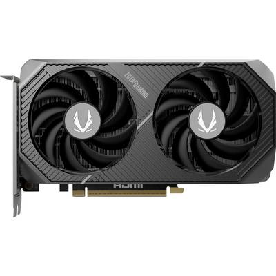 Een zwarte videokaart met twee ventilatoren en HDMI-aansluiting, geschikt voor krachtige computercomputers.