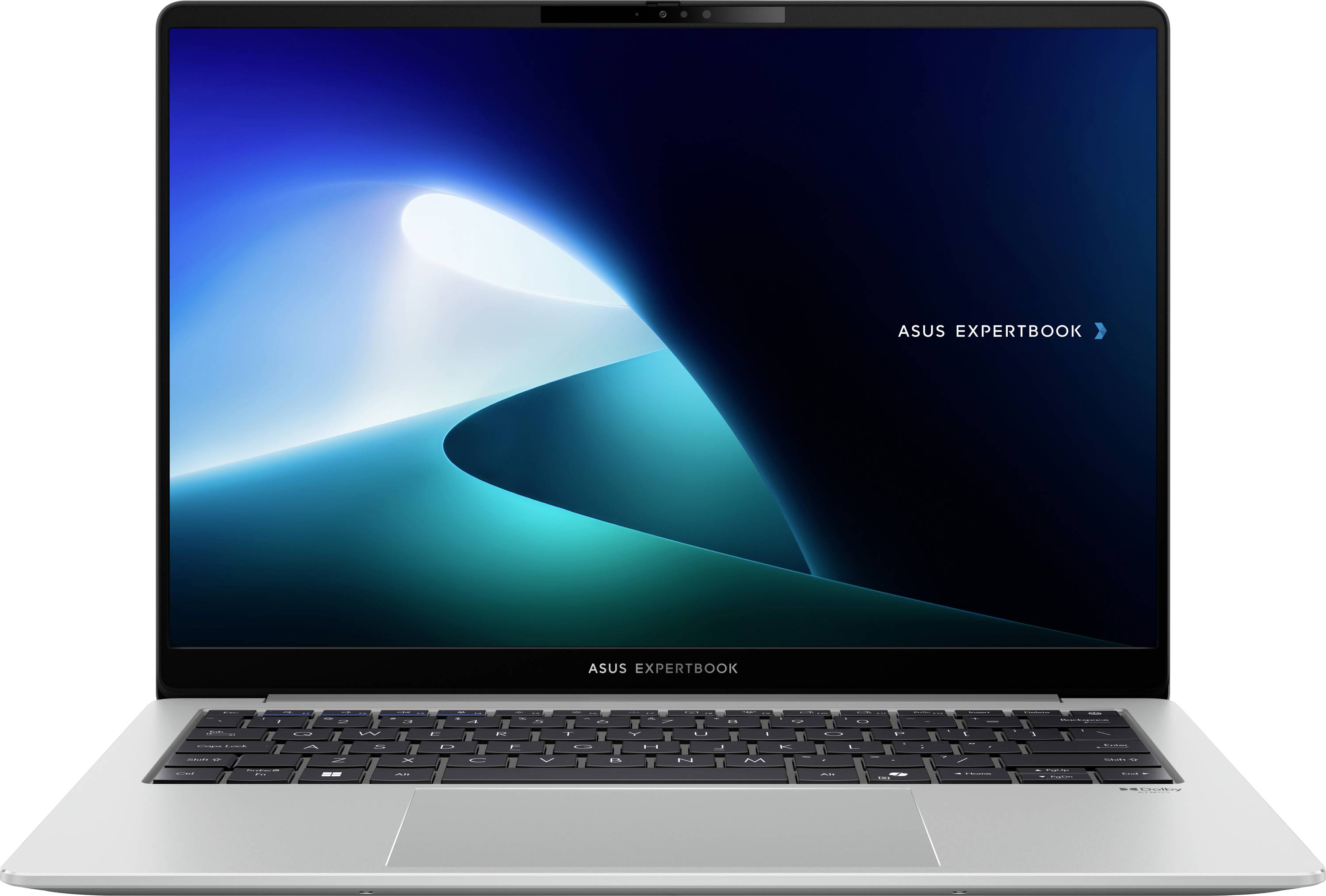 Asus Laptop 35.6 cm (14 inch) WQXGA Intel® Core™ Ultra 7 (Series 2) 258V 32 GB RAM 1 TB SSD QWERTZ, Duits Niet beschikbaar Zilver 90NX0862-M00C90