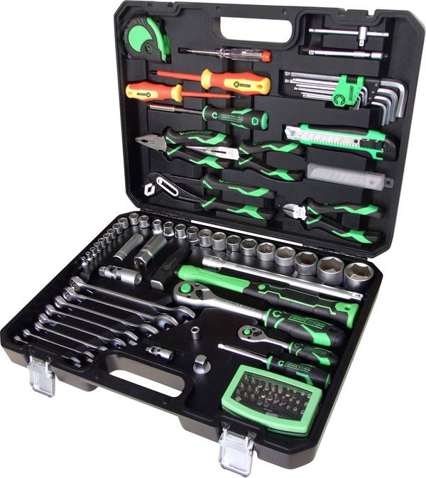 KS Tools 512.0107 COMPETITION 1/4"+1/2" Universal-Werkzeug 512.0107 Gereedschapsset Universeel 106-delig