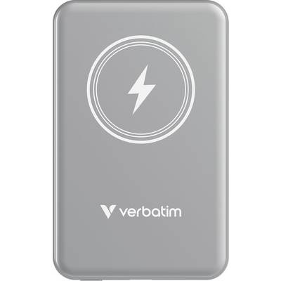 Verbatim Charge 'n' Go Magnetic Wireless Powerbank 5000 mAh Fast Charge, Quick Charge 3.0, USB PD 3.0, Adaptive Fast Cha