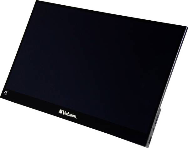 Verbatim PMT-17-4K Touchscreen monitor Energielabel: A (A - G)  43.9 cm (17.3 inch) 3840 x 2160 Pixel 16:9 6 ms USB-C, USB-A, HDMI, Audio, stereo (3.5 mm jackplug)