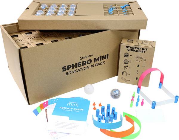 Sphero 910-0365 Sphero Mini Activity EDU 16 Pack - V2  Experimenteerdoos