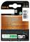 'Duracell AAA alkaline batterijen, etiket op 4-pack verpakking. Inclusief productinformatie, streepjescode, recyclingssymbolen en contactgegevens.'