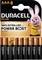 Duracell Plus AAA-batterijen, verpakking van 8 stuks, met roze hazen-mascotte en de slogan: 'Tot 100% langere levensduur met Power Boost'.