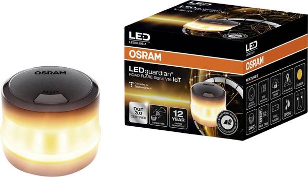 Osram Automotive LEDSL105 Waarschuwingslicht (l x b x h) 84 x 84 x 60 mm 1 stuk(s)
