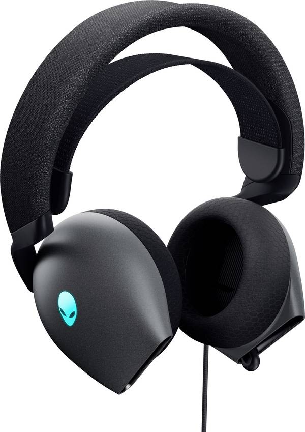 Dell AW520H-G-DEAM Over Ear koptelefoon  Kabel Stereo Grijs High-Resolution Audio  Gamen