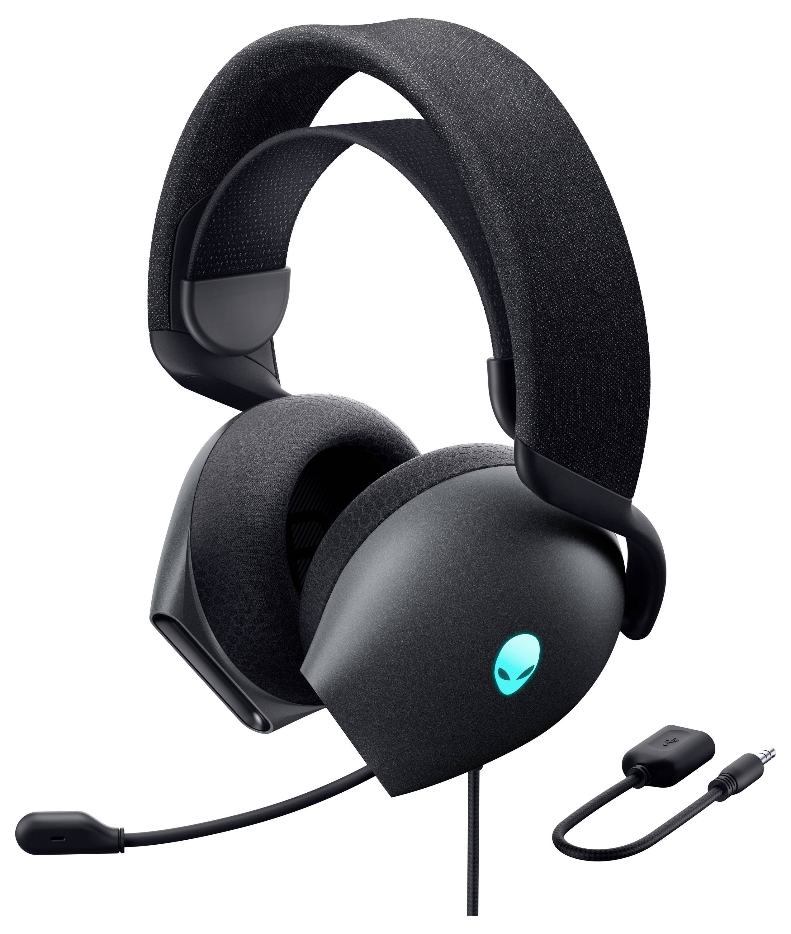 Dell AW520H-G-DEAM Over Ear koptelefoon Kabel Stereo Grijs High-Resolution Audio Gamen-5