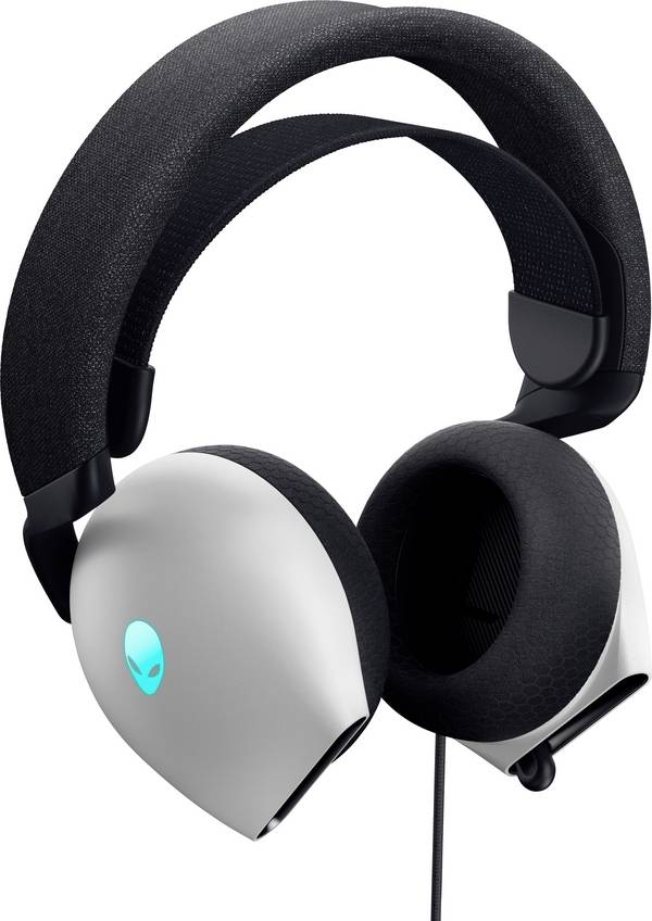 Dell AW520H-W-DEAM Over Ear koptelefoon  Kabel Stereo Wit High-Resolution Audio  Gamen
