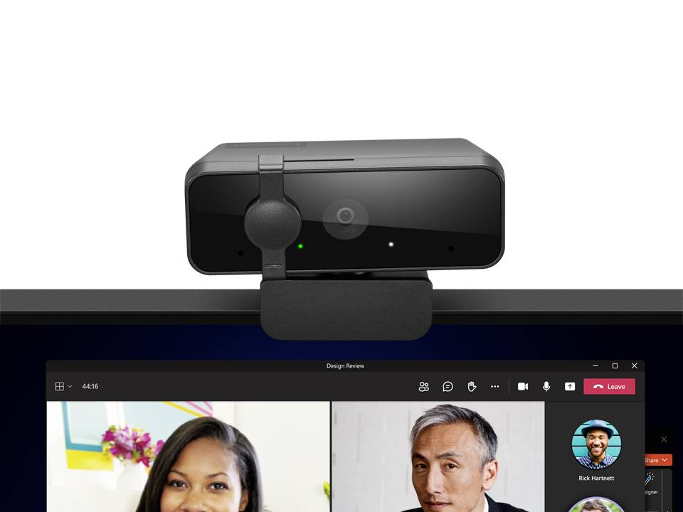Lenovo 310 Full HD-webcam 1920 x 1080 Pixel Klemhouder, Microfoon-5