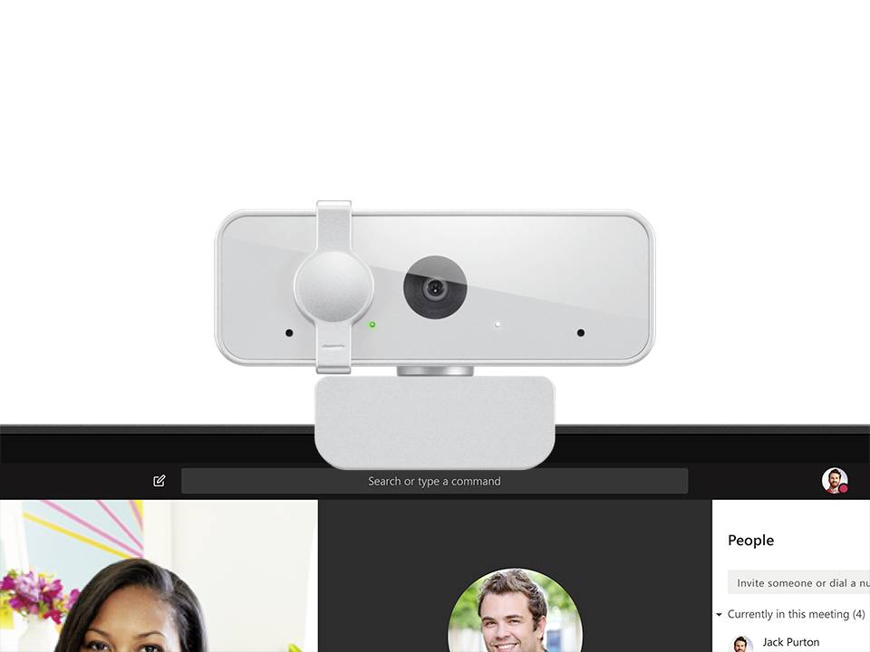 Lenovo 310 Full HD-webcam 1920 x 1080 Pixel Klemhouder, Microfoon-5