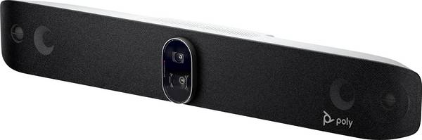 HP Poly Studio X72 All-In-One Video Bar Conferentieluidspreker HDMI-ingang, HDMI-uitgang, USB-C, USB-A, Audio-Line-in, Audio-Line-out, Bluetooth, WiFi 7 (IEEE 802.11 be/b/g/n/ac/ax) Zwart/wit