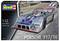 Een modelbouwset van een Porsche 917/10 racewagen-replica van Revell in schaal 1:32 met 64 onderdelen.