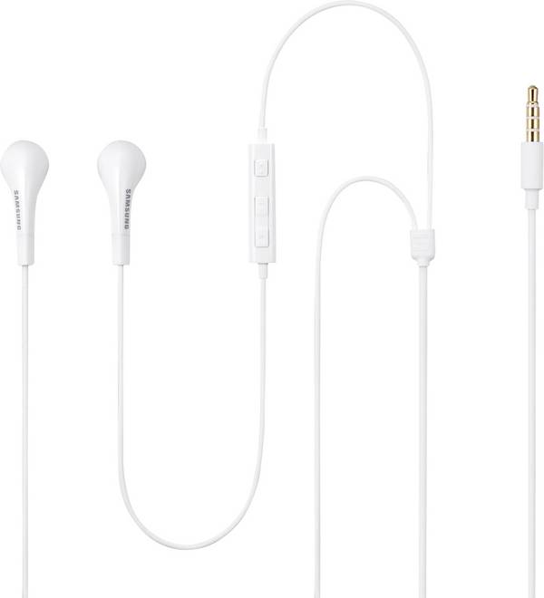 Samsung EHS64AV - Stereo Headset - 3,5-mm-Anschluss On Ear headset Kabel Stereo Wit Mobiele telefoon
