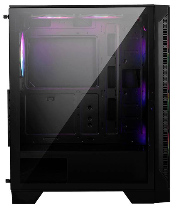 MSI 120A Airflow Midi-tower PC-behuizing Zwart, Transparant-3