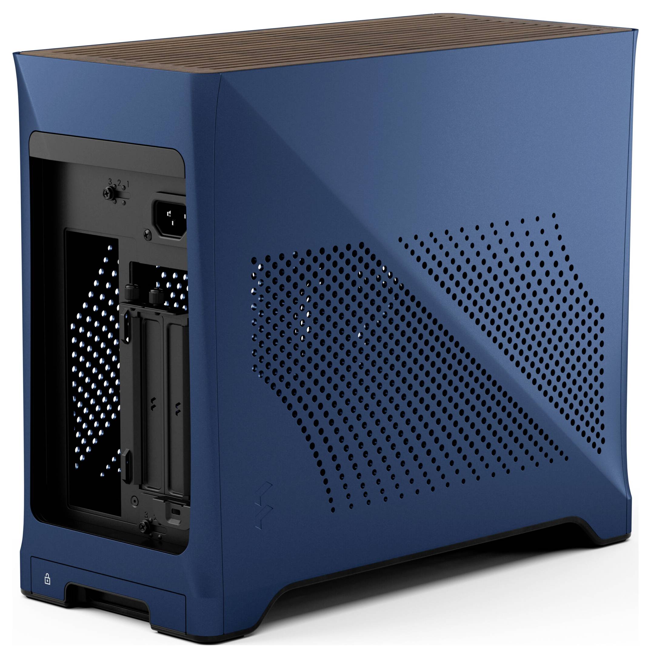 Fractal Design FD-C-ERA2N-03 Mini-tower PC-behuizing Blauw Stoffilter-7