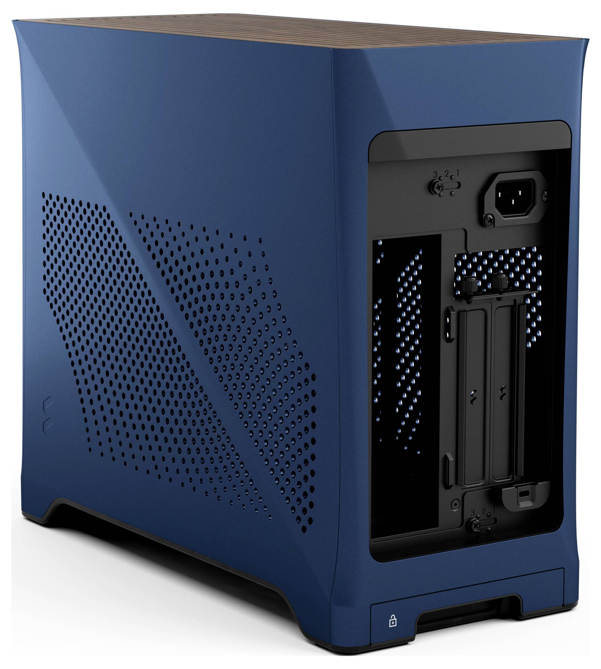 Fractal Design FD-C-ERA2N-03 Mini-tower PC-behuizing Blauw Stoffilter-9