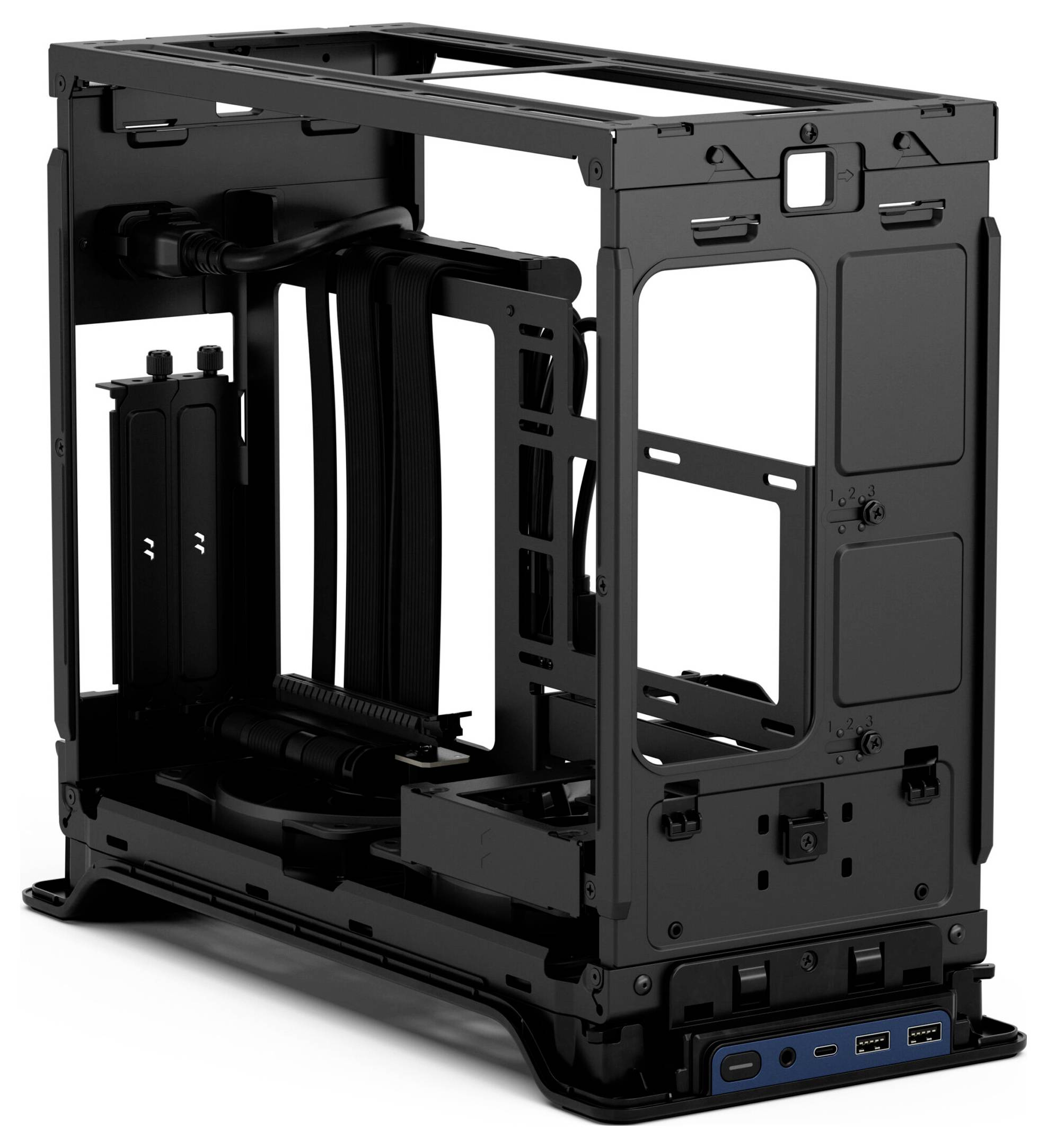 Fractal Design FD-C-ERA2N-03 Mini-tower PC-behuizing Blauw Stoffilter-13