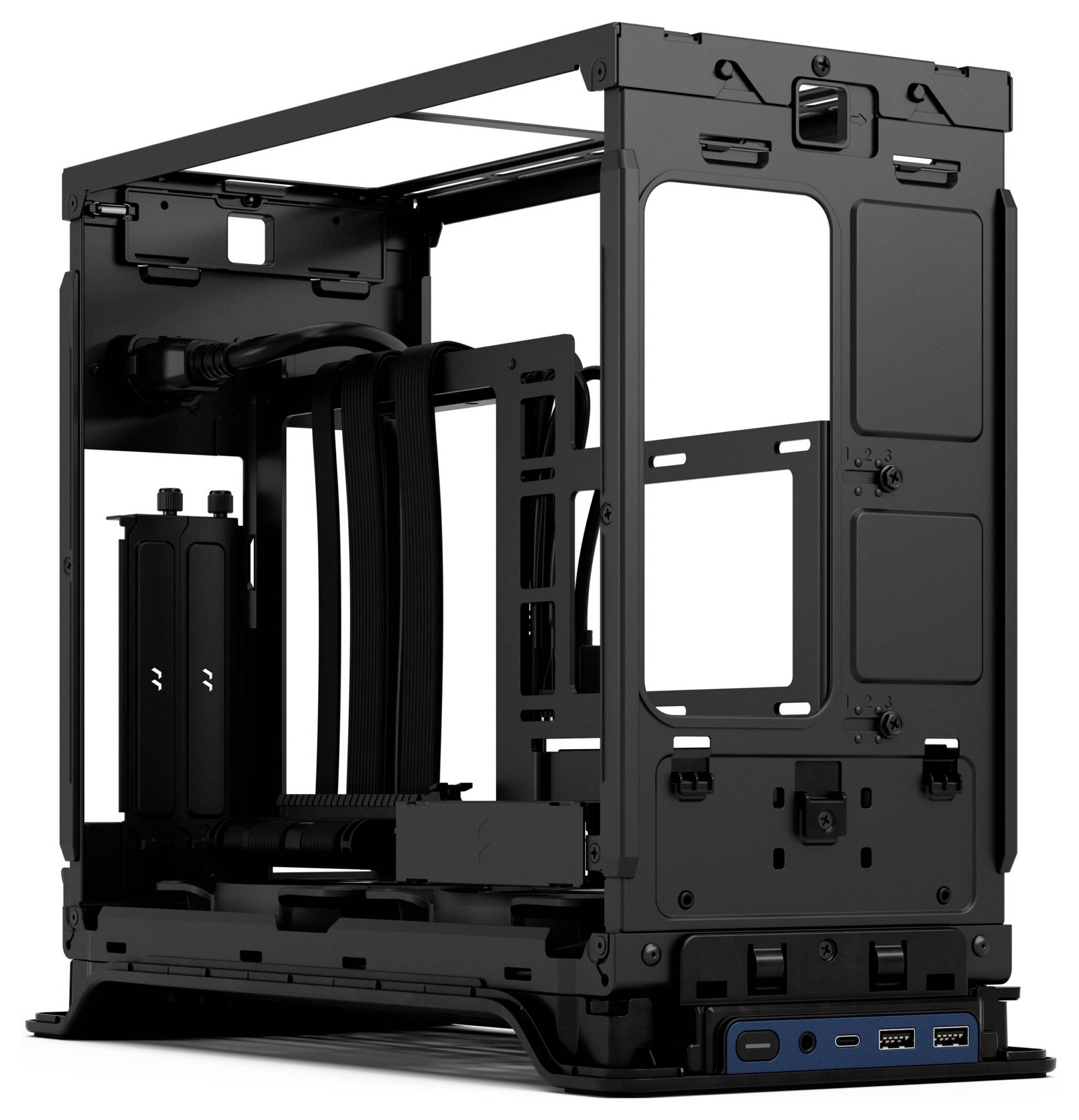 Fractal Design FD-C-ERA2N-03 Mini-tower PC-behuizing Blauw Stoffilter-14