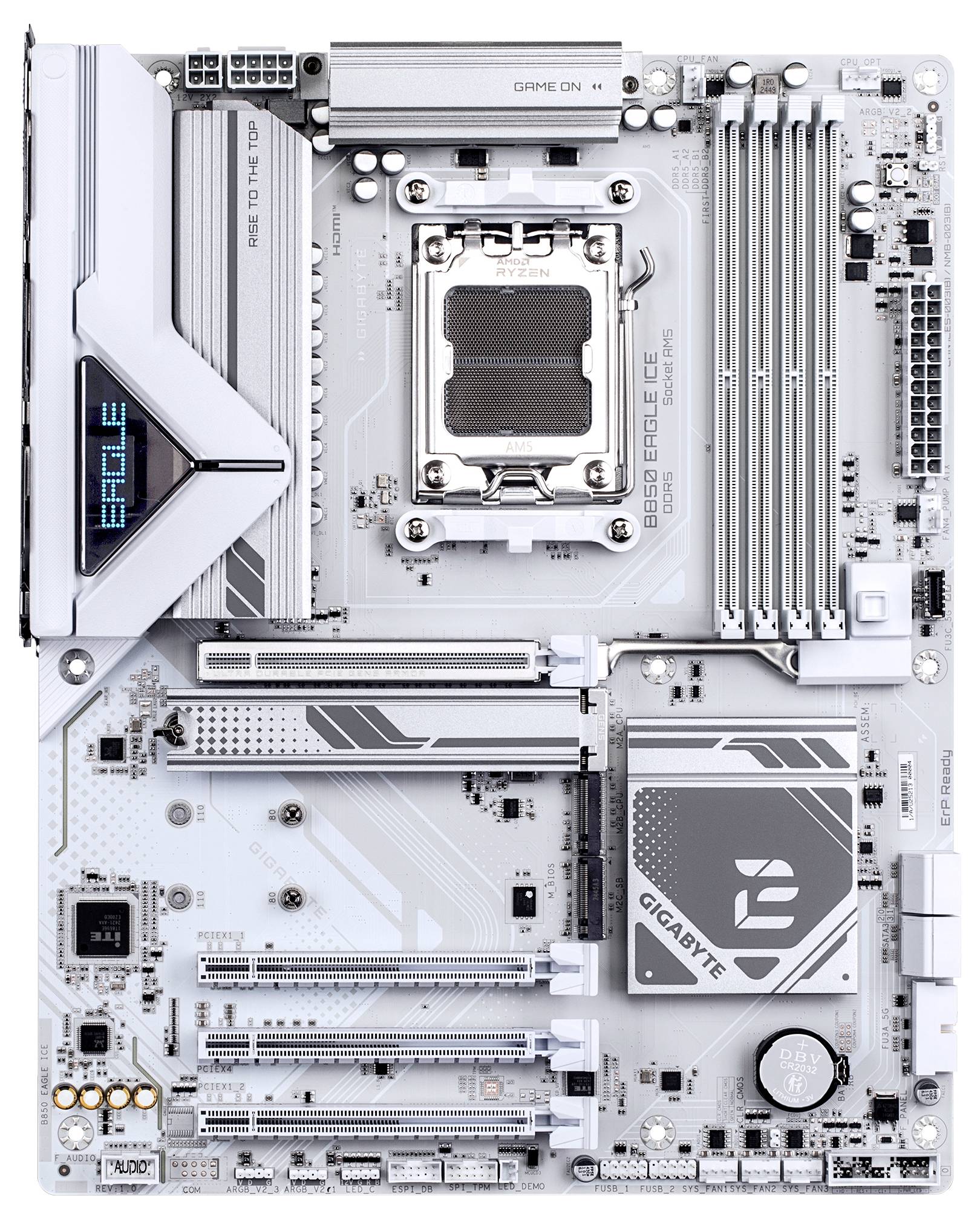 Gigabyte B850 Moederbord Socket AMD AM5 Vormfactor ATX Moederbord chipset AMD® B850-1