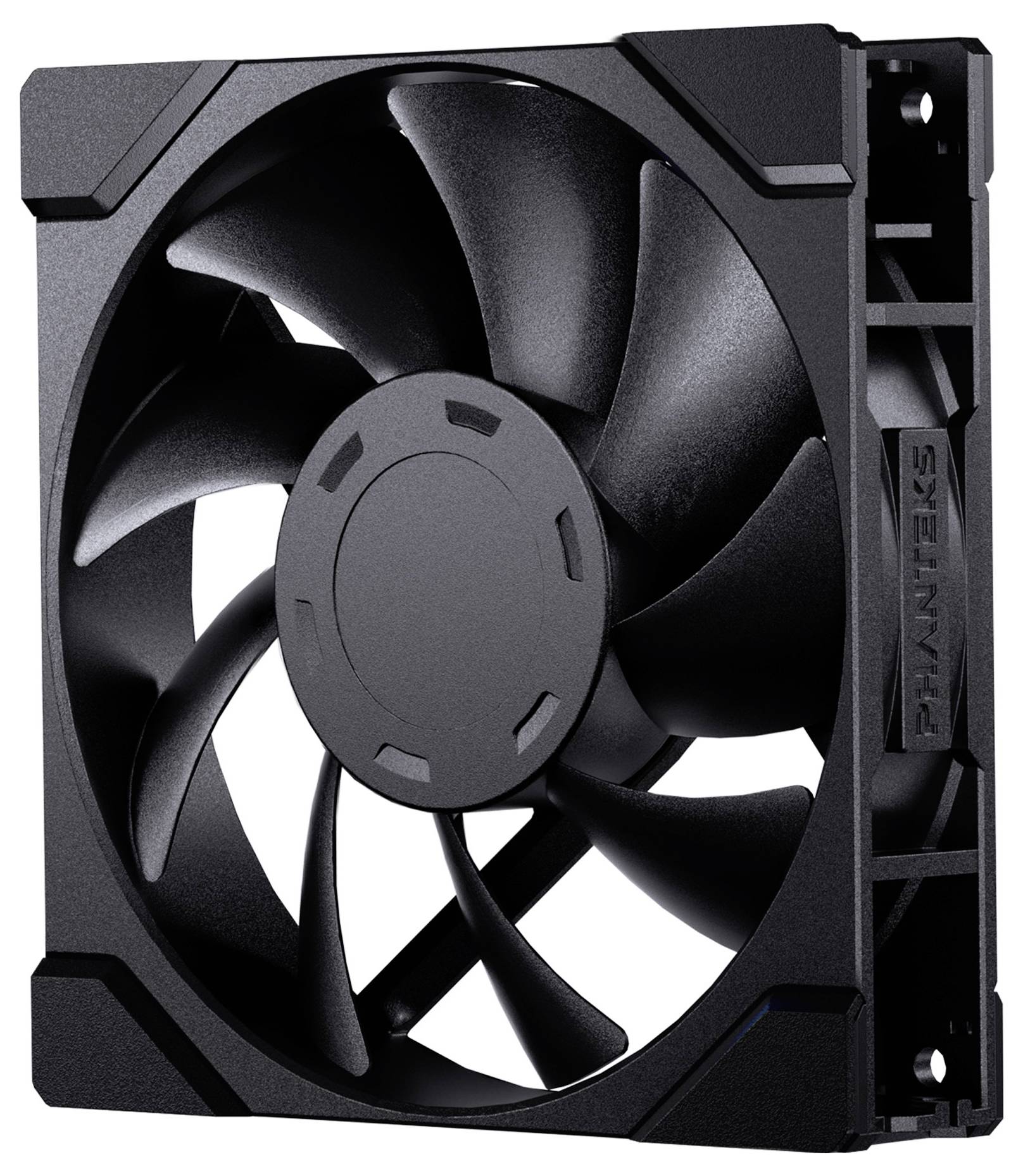 Phanteks PH-F120M25_G2_BBK01_3P PC-ventilator Zwart (b x h x d) 120 x 25 x 120 mm-1