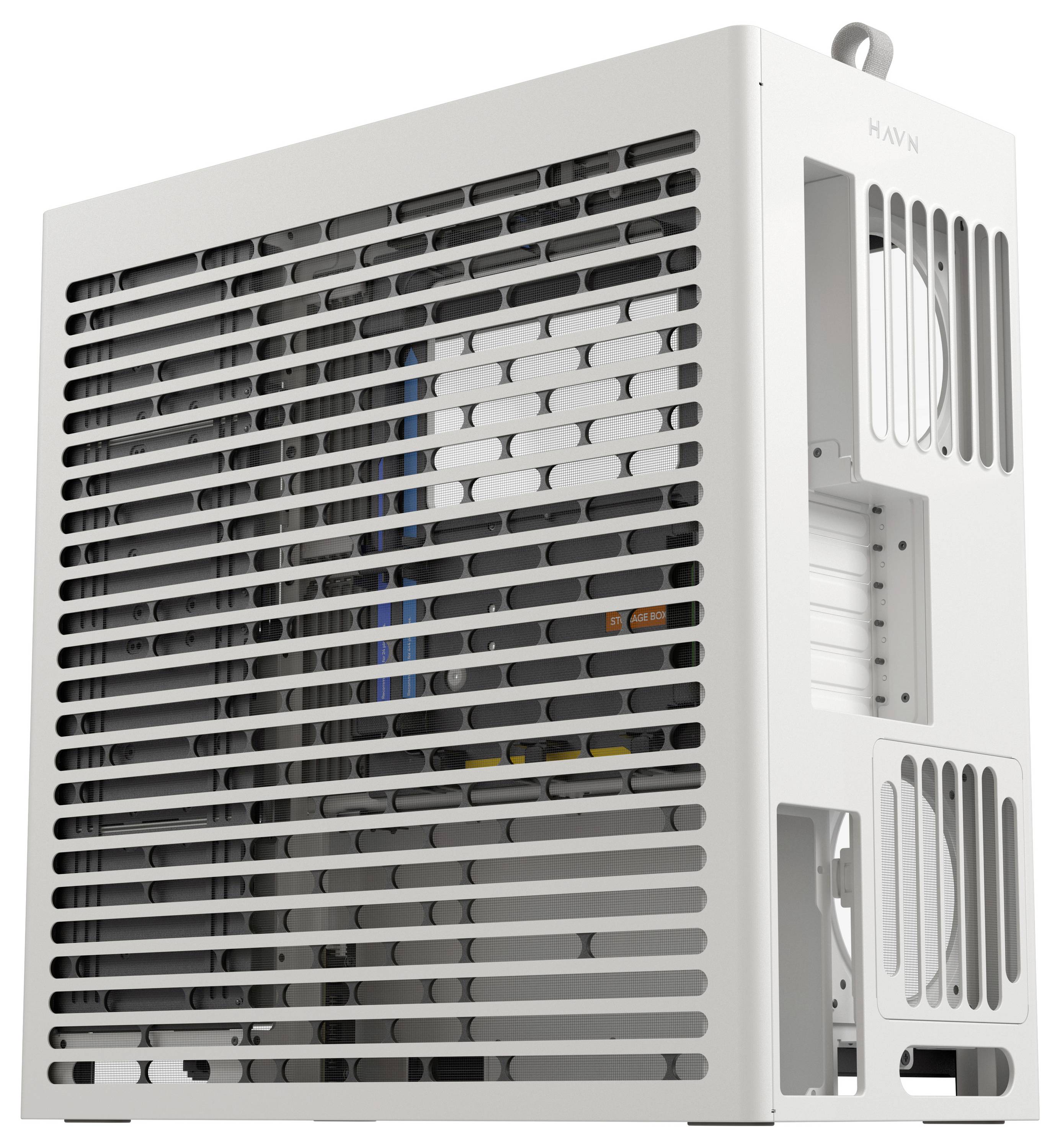 HAWN HS 420 PC-behuizing, midi-tower, E-ATX, gehard glas - wit-3