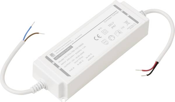 TRU COMPONENTS TC-YCL150-12016600 LED-transformator IP67  Constante spanning 200 W 16.6 A 12 V/DC  1 stuk(s)