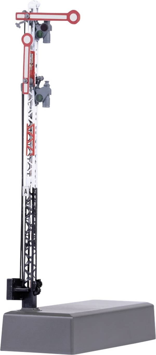Märklin 70416 H0 Vormsein 2-armig, Mast Hoofdsein Kant-en-klaar model