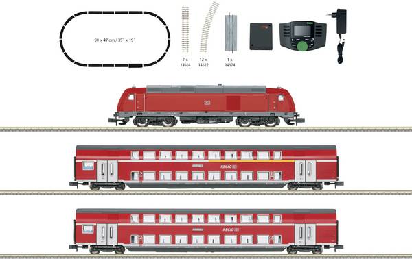 MiniTrix 11164 N startset regionale express van de DB AG