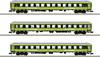 MiniTrix 15462 N set van 3 sneltreinrijtuigen FlixTrain van de trainpool, MHI