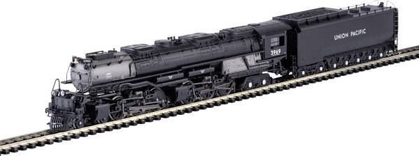 MiniTrix 16488 N stoomlocomotief Challenger serie 3900 van de Union Pacific Railroad