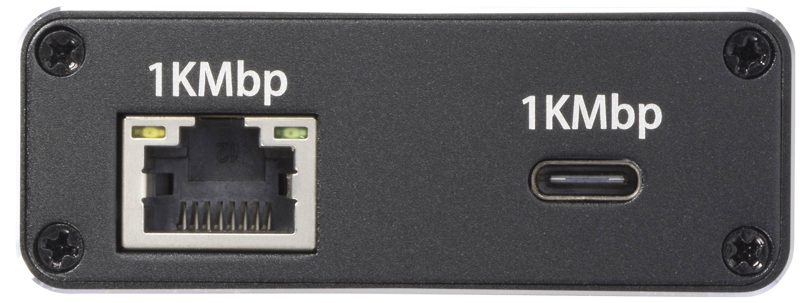 SpeaKa Professional SP-GNS-190 Splitter 1 + 1 poorten RJ45, USB-C 1 GBit/s USB-stroomverzorging-3