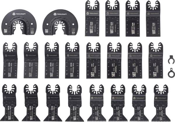 TOOLCRAFT TO-10283205  Multitool toebehorenset     24 stuk(s)