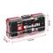 Set schroefbits met transparante etui, rood-zwart, afmetingen: 17,5 cm x 8 cm x 3,5 cm. Merk: Einhell.