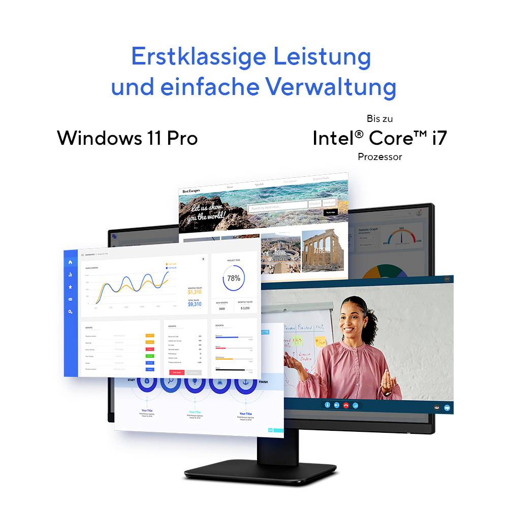 Asus ExpertCenter P4 68.6 cm (27 inch) All-in-One PC-8