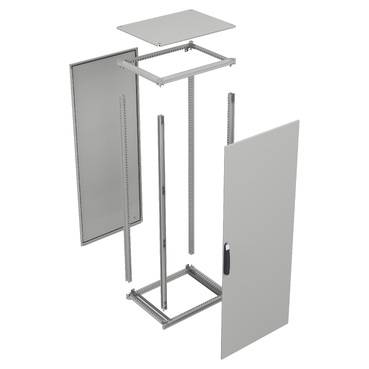 Schneider Electric PanelSeT SFN NSYSFN20860 Staande kast 800 x 2000 x 600 Staal Zilver 1 stuk(s)-11
