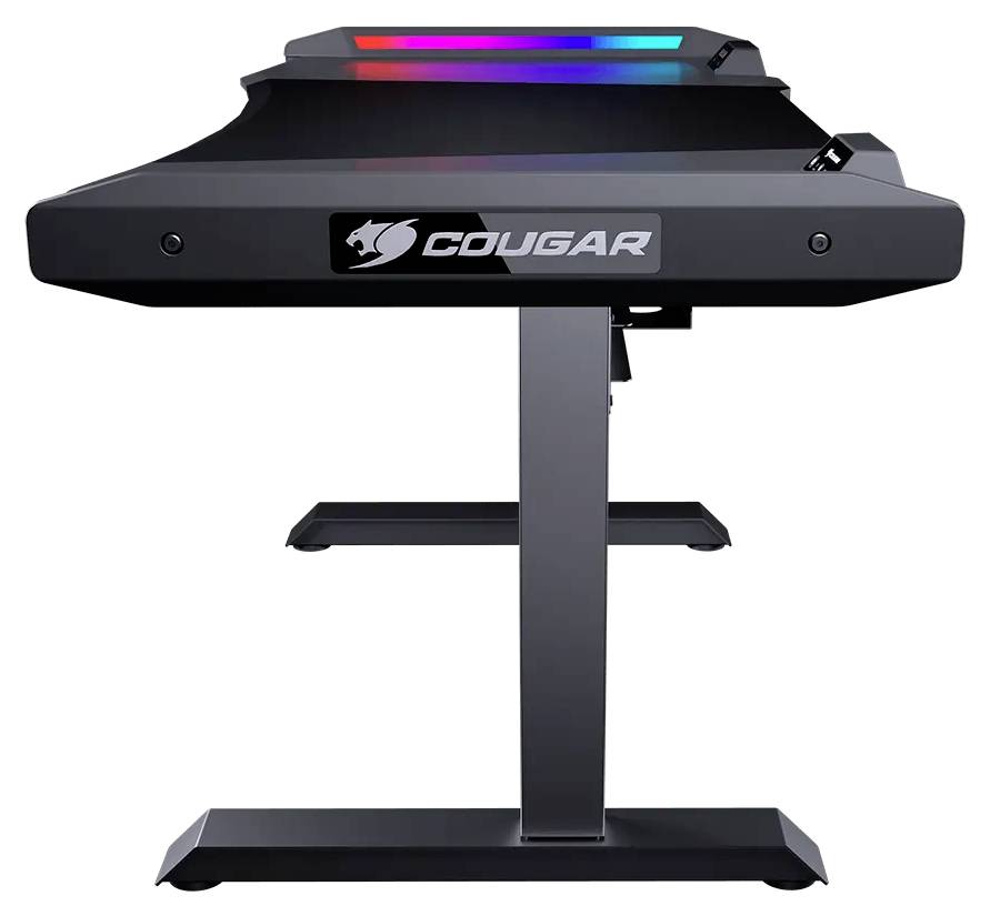 Cougar Gaming bureau In hoogte verstelbaar Hoogte: 79.9 tot 89.9 cm (b x h x d) 153.1 x 77 x 90.3 cm Zwart CGR-MARS CGR--1