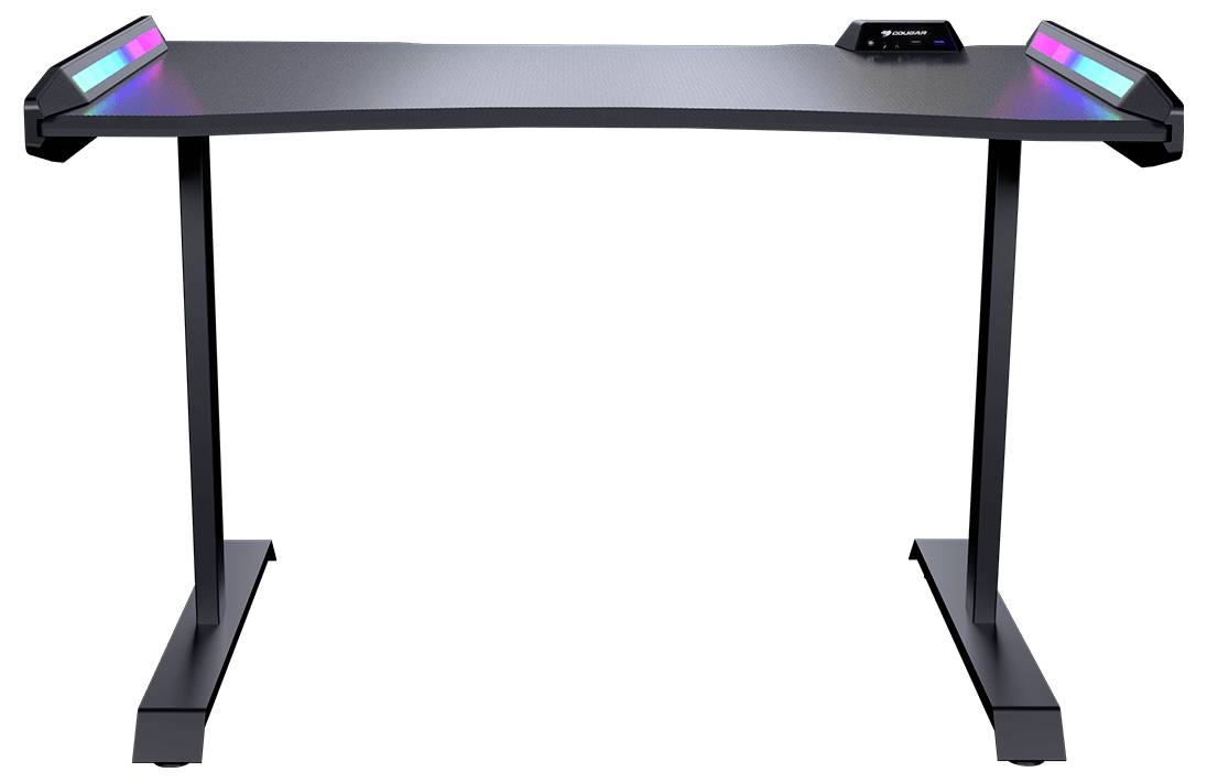 Cougar Gaming bureau In hoogte verstelbaar Hoogte: 79.9 tot 89.9 cm (b x h x d) 153.1 x 77 x 90.3 cm Zwart CGR-MARS CGR--8