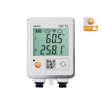 Een digitale thermometer toont temperaturen van 60,5°C en 258,1°C aan. Rechtsboven staan symbolen voor batterij- en wifi-status.