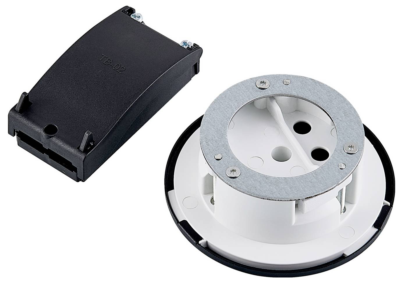 Deko Light 930914 Inbouwadapter Diepzwart (RAL 9005)-4
