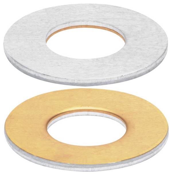 Onderlegring 11 mm 22 mm Aluminium Galvanisch verkoperd 1 stuk(s) Klauke CS1022 CS1022