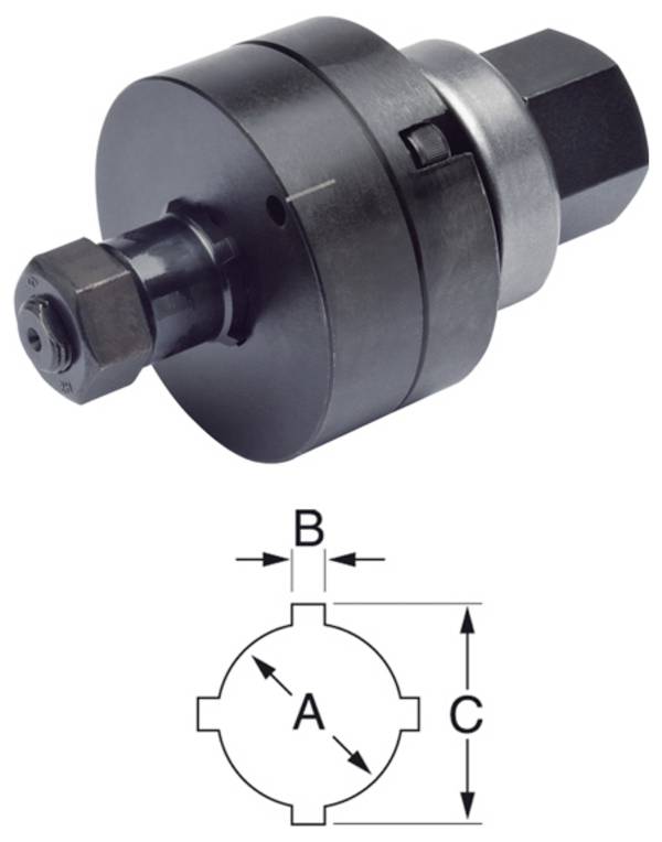 Klauke 50602381 Pons voor ronde gaten