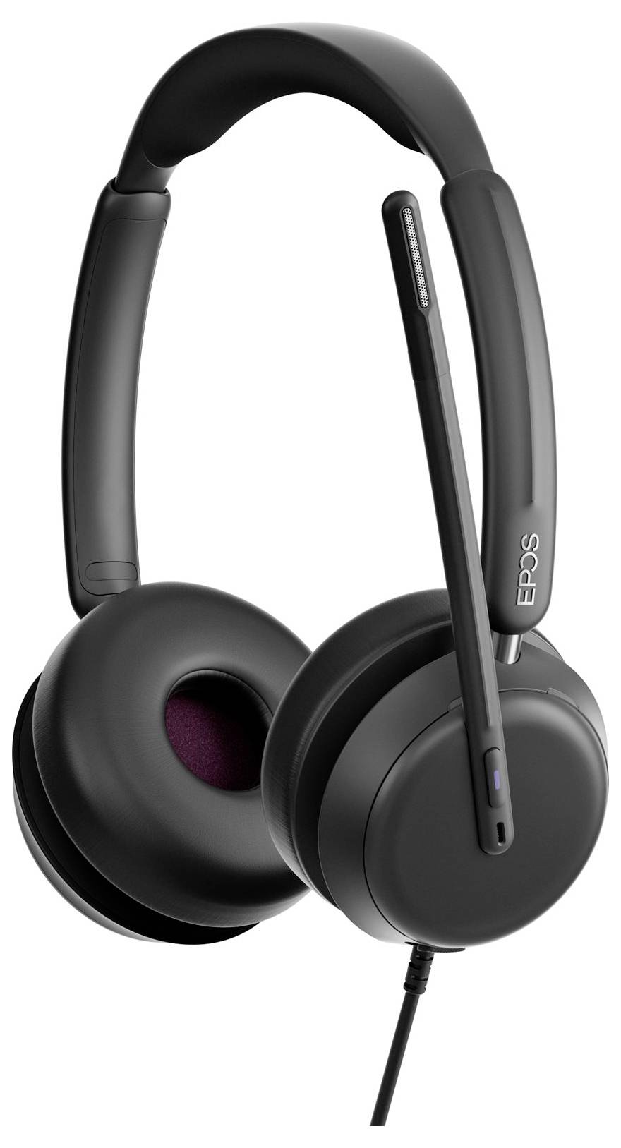 EPOS IMPACT 860T On Ear headset Kabel Stereo Zwart Headset Telefoon-4