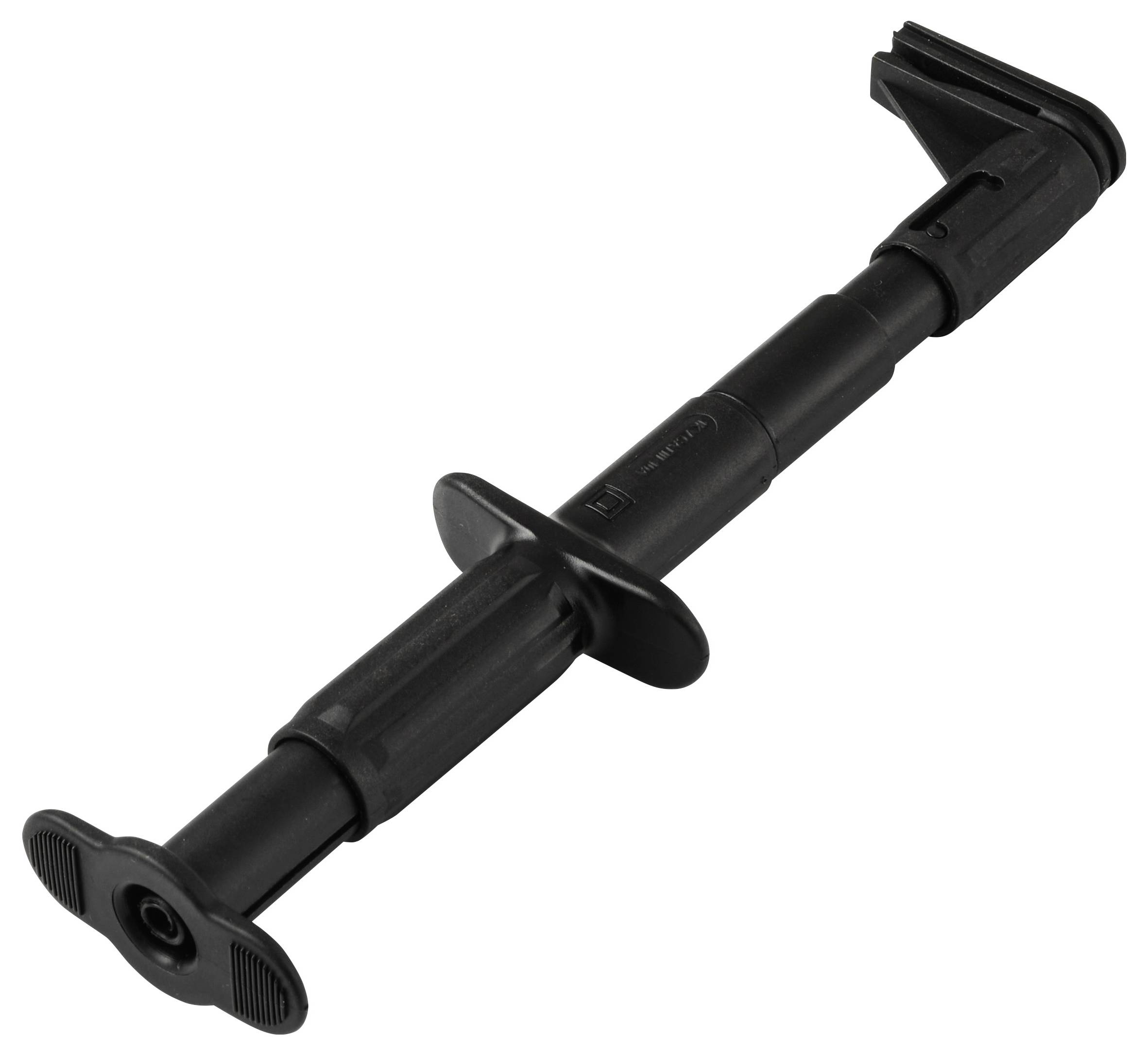 VOLTCRAFT MSK-140 Veiligheids-platte meetklem voor stroomrails Steekaansluiting 4 mm CAT III 1000 V 10 A Zwart-1