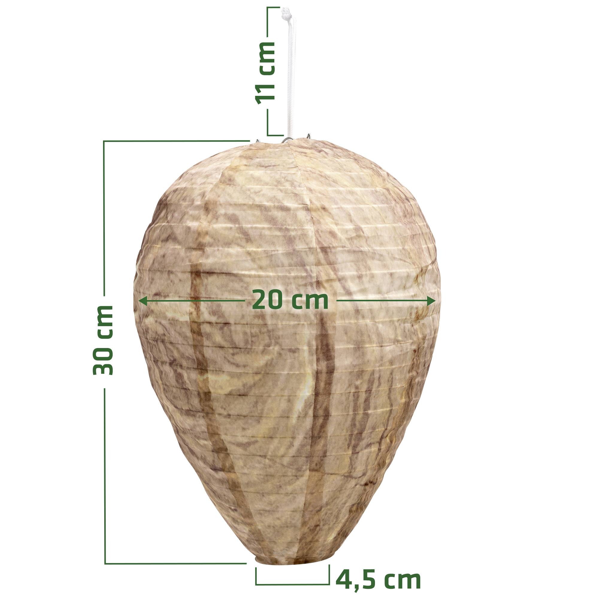 Gardigo Wespenfrei 666682OFINT Nep-wespennest Afschrikking (b x h x d) 200 x 300 x 200 mm 1 stuk(s)-8