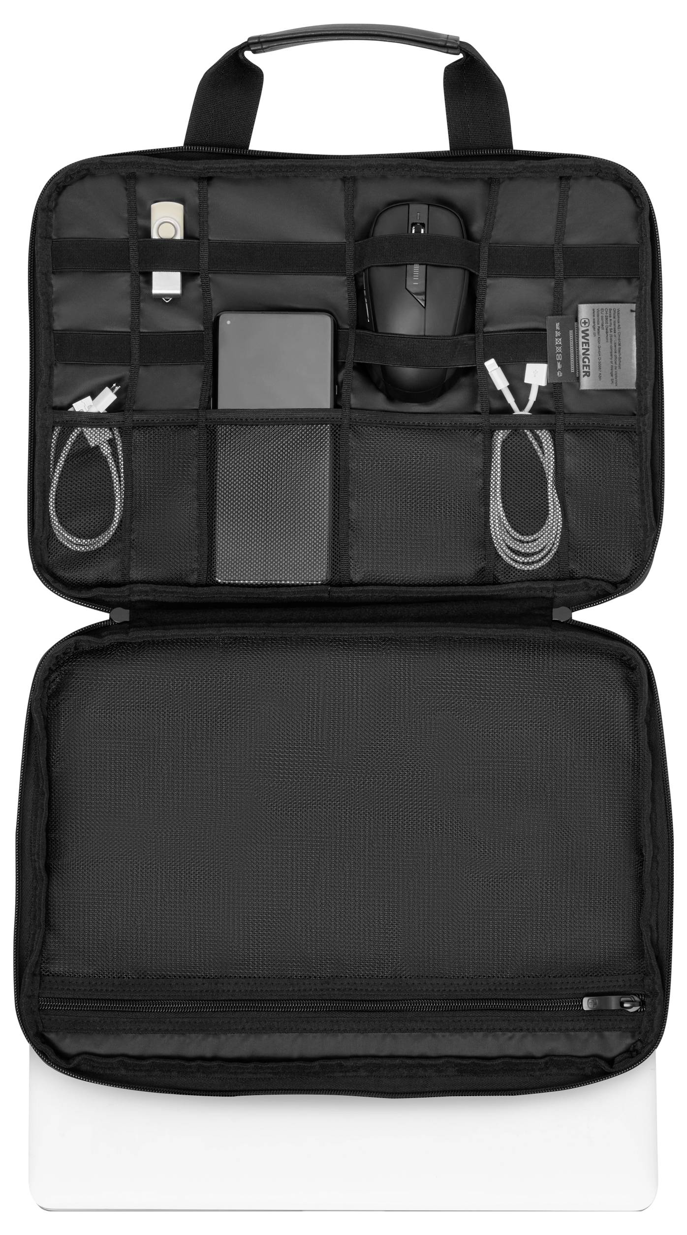 Wenger Laptophoes Geschikt voor max. (laptop): 35,6 cm (14") Zwart-6
